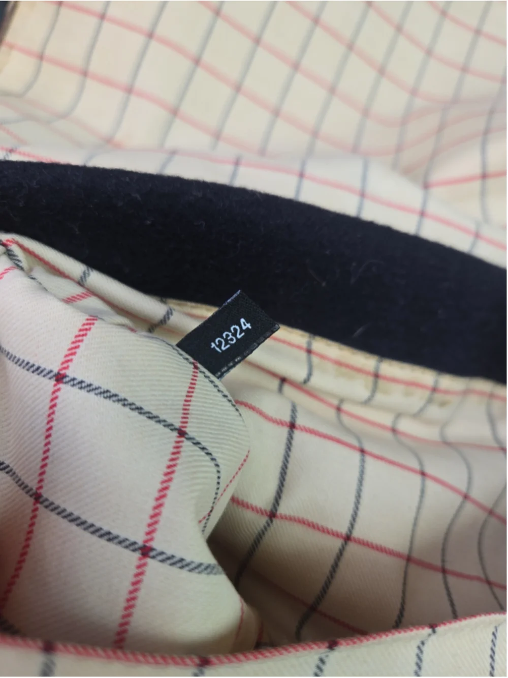 Women's Kate Spade Large Navy Red Striped Messanger Crossbody Bag One Size